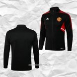 Chaqueta del Manchester United 2022 2023 Negro y Rojo