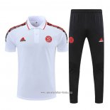 Conjunto Polo del Bayern Munich 2022 2023 Blanco