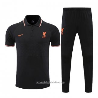 Conjunto Polo del Liverpool 2022 2023 Negro