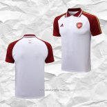 Camiseta Polo del Arsenal 2022 2023 Blanco