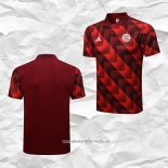 Camiseta Polo del Bayern Munich 2022 2023 Rojo