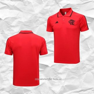 Camiseta Polo del Flamengo 2023 2024 Rojo