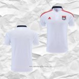 Camiseta Polo del Lyon 2022 2023 Blanco