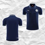 Camiseta Polo del Manchester City 2022 2023 Azul Marino