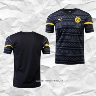 Camiseta Pre Partido del Borussia Dortmund 2022 Negro