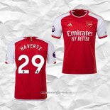 Camiseta Primera Arsenal Jugador Havertz 2023 2024