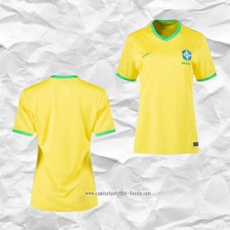 Camiseta Primera Brasil 2023 Mujer