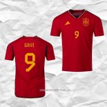 Camiseta Primera Espana Jugador Gavi 2022