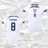 Camiseta Primera Estados Unidos Jugador McKennie 2022