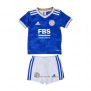 Camiseta Primera Leicester City 2021 2022 Nino