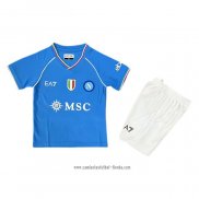 Camiseta Primera Napoli 2023 2024 Nino