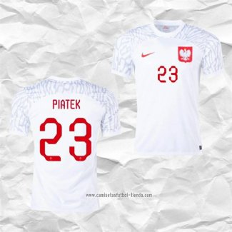 Camiseta Primera Polonia Jugador Piatek 2022