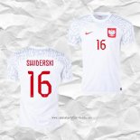 Camiseta Primera Polonia Jugador Swiderski 2022