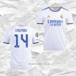 Camiseta Primera Real Madrid Jugador Casemiro 2021 2022