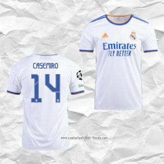 Camiseta Primera Real Madrid Jugador Casemiro 2021 2022