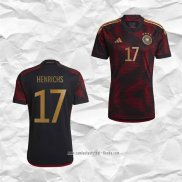 Camiseta Segunda Alemania Jugador Henrichs 2022