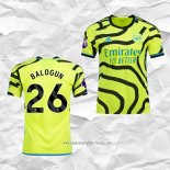 Camiseta Segunda Arsenal Jugador Balogun 2023 2024