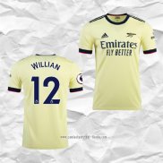 Camiseta Segunda Arsenal Jugador Willian 2021 2022