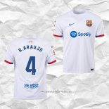 Camiseta Segunda Barcelona Jugador R.Araujo 2023 2024