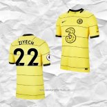 Camiseta Segunda Chelsea Jugador Ziyech 2021 2022
