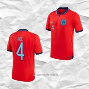 Camiseta Segunda Inglaterra Jugador Rice 2022