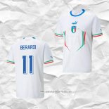 Camiseta Segunda Italia Jugador Berardi 2022