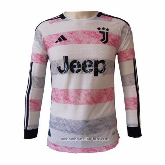Camiseta Segunda Juventus 2023 2024 Manga Larga