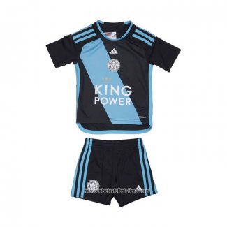 Camiseta Segunda Leicester City 2023 2024 Nino