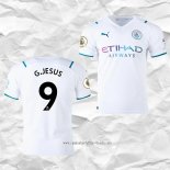 Camiseta Segunda Manchester City Jugador G.Jesus 2021 2022