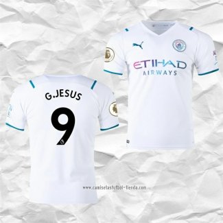 Camiseta Segunda Manchester City Jugador G.Jesus 2021 2022