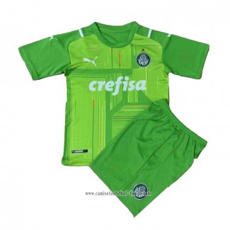 Camiseta Segunda Palmeiras Portero 2021 Nino