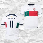 Camiseta Segunda Portugal Jugador Matheus N. 2022