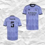 Camiseta Segunda Real Madrid Jugador Vallejo 2022 2023