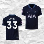 Camiseta Segunda Tottenham Hotspur Jugador Davies 2023 2024