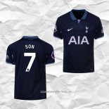 Camiseta Segunda Tottenham Hotspur Jugador Son 2023 2024