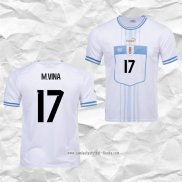 Camiseta Segunda Uruguay Jugador M.Vina 2022