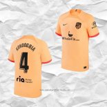 Camiseta Tercera Atletico Madrid Jugador Kondogbia 2022 2023
