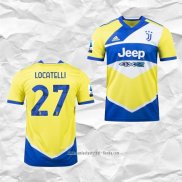 Camiseta Tercera Juventus Jugador Locatelli 2021 2022