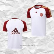 Camiseta de Entrenamiento Arsenal 2021 2022 Blanco