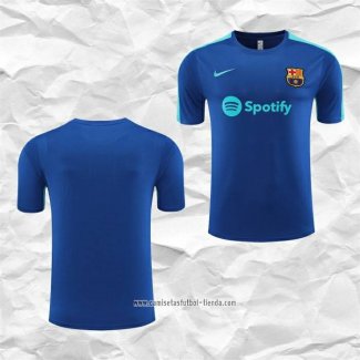 Camiseta de Entrenamiento Barcelona 2023 2024 Azul