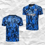 Camiseta de Entrenamiento Chelsea 2023 2024 Azul
