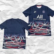 Camiseta de Entrenamiento Paris Saint-Germain 2022 Azul