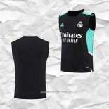 Camiseta de Entrenamiento Real Madrid 2022 2023 Sin Mangas Negro