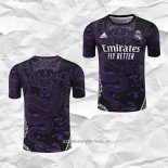 Camiseta de Entrenamiento Real Madrid Dragon 2024 2025 Purpura