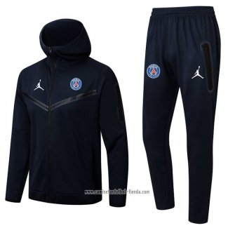 Chandal con Capucha del Paris Saint-Germain 2022 2023 Azul