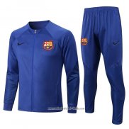 Chandal de Chaqueta del Barcelona 2022 2023 Azul