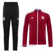 Chandal de Chaqueta del Bayern Munich 2021 2022 Rojo