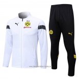 Chandal de Chaqueta del Borussia Dortmund 2022 2023 Blanco