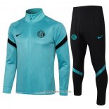 Chandal de Chaqueta del Inter Milan 2021 2022 Verde