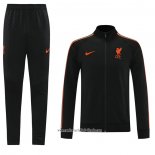 Chandal de Chaqueta del Liverpool 2021-2022 Negro